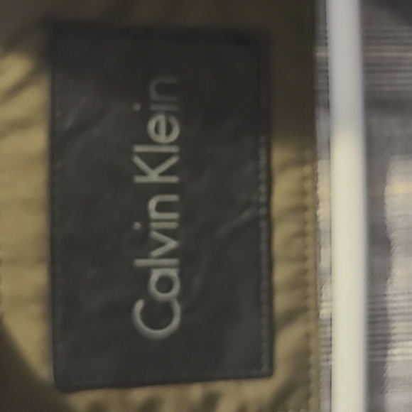 Men's Large Calvin Klein Jacket green - Picture 2 of 4